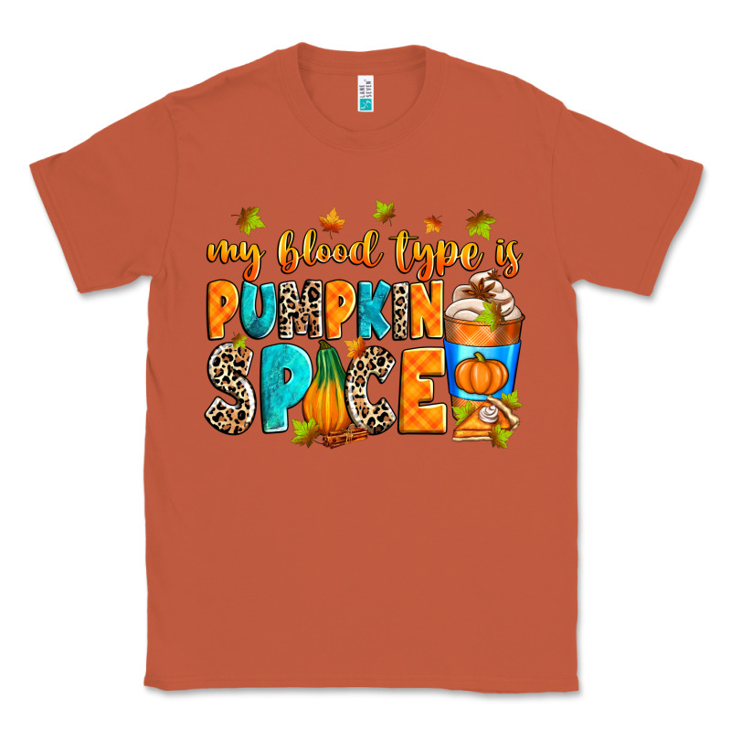 My Blood Type Is Pumpkin Spice Classic Tee by RanaPortraitStore | Teevron