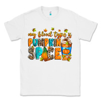 White My blood type is pumpkin spice Classic Tee - RanaPortraitStore