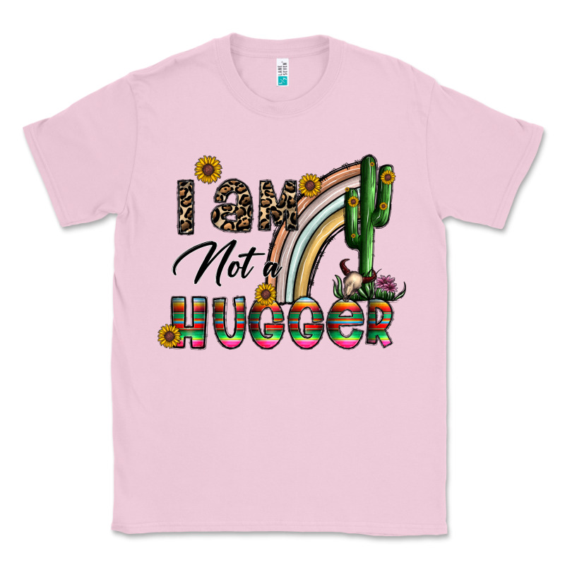I Am Not A Hugger Classic Tee by CowhideDigitalArt | Teevron
