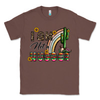 Chestnut i am not a hugger Classic Tee - CowhideDigitalArt