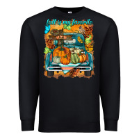 Black fall is my favorite Premium Sweatshirt - BarkalooDesign