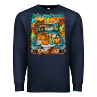 Navy fall is my favorite Premium Sweatshirt - BarkalooDesign