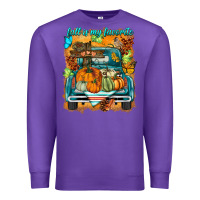 Purple fall is my favorite Premium Sweatshirt - BarkalooDesign
