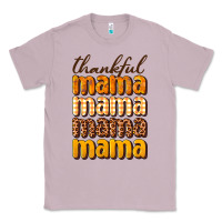 Lilac Thankful mama Classic Tee - NancyCooperArtShop