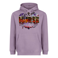 Lavender halloween nurse life Heavyweight Hoodie - BarkalooDesign