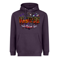 Plum halloween nurse life Heavyweight Hoodie - BarkalooDesign
