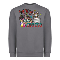 Storm Bunny mama Heavyweight Sweatshirt - CowhideDigitalArt