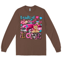 Chestnut loads of love valentine's day olivia Long Sleeve Tee - OliviaCreatesArt