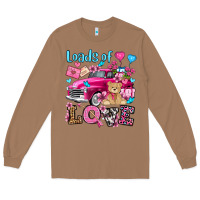 Toasted Coconut loads of love valentine's day olivia Long Sleeve Tee - OliviaCreatesArt