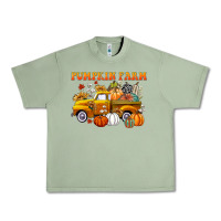 Oil Green pumpkin farm Urban Heavy Tee - CowGirlArtShop