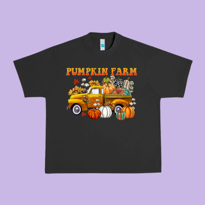 Pumpkin Farm Urban Heavy Tee Designed By Cowgirlartshop