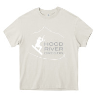 Cream Kiteboarding Hood River Oregon, Kitesurfing Heavy Core Tee - trangStudio