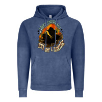 Vintage Denim I don't smoke but he's got a lighter Vintage Hoodie - HowdyJamesFarm