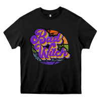 Black bad witch Heavy Core Tee - JahusDesignShop