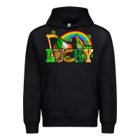 Black lucky with st patricks elements Urban Hoodie - AdoDesignShop