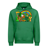 Emerald lucky with st patricks elements Urban Hoodie - AdoDesignShop