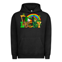 Pigment Black lucky with st patricks elements Urban Hoodie - AdoDesignShop