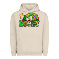 Pigment French Oak lucky with st patricks elements Urban Hoodie - AdoDesignShop