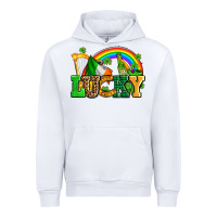 White lucky with st patricks elements Urban Hoodie - AdoDesignShop