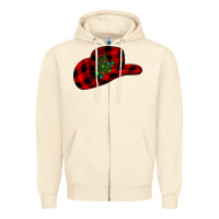 Sandshell cowboy christmas Zipper Hoodie - CowhideDigitalArt
