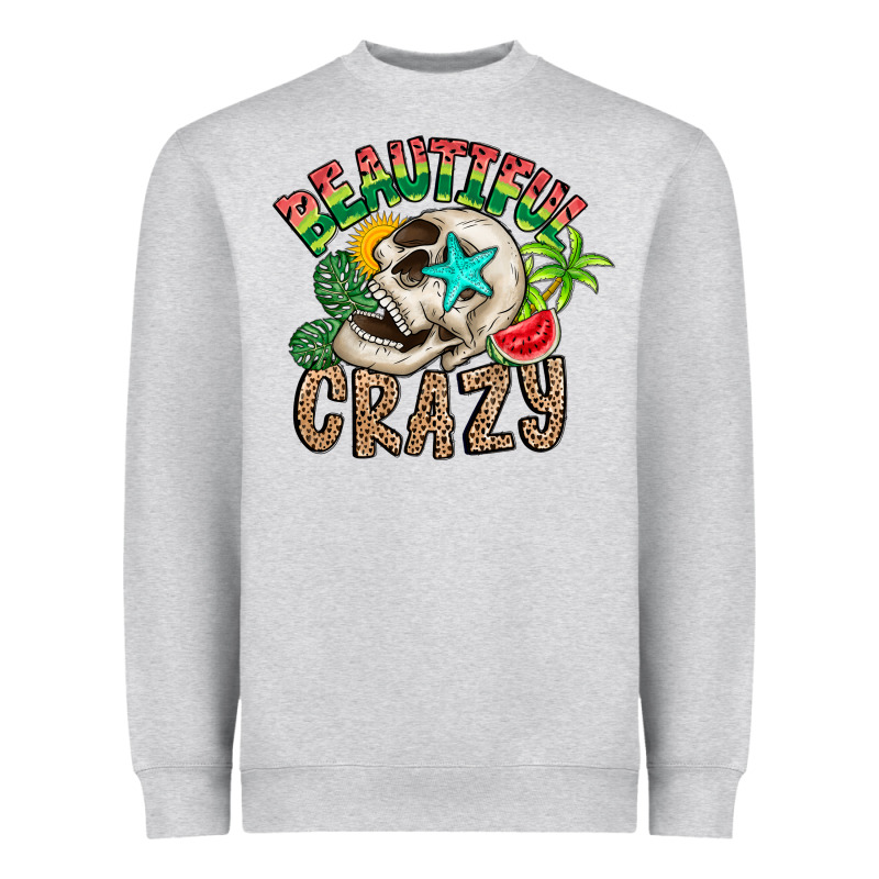 Beautiful Crazy Summer Heavyweight Sweatshirt by CowhideDigitalArt | Teevron