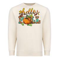 Sandshell hello fall pumpkin Premium Sweatshirt - BarkalooDesign