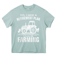 Arona Yes I Do Have A Retirement Plan Farming Funny Farmer Gift Heavy Core Tee - trangStudio