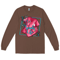 Chestnut nurse scrub life olivia Long Sleeve Tee - OliviaCreatesArt