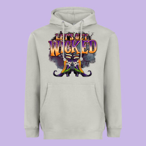 Lets Get Wıcked Heavyweight Hoodie Designed By Barkaloodesign