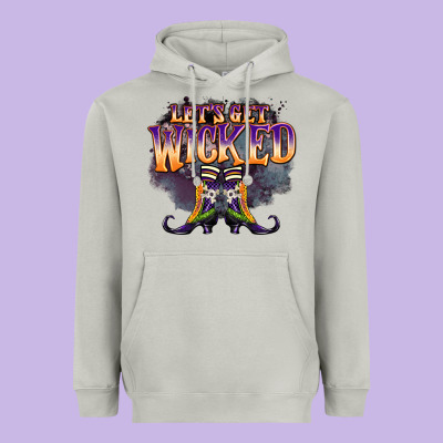Lets Get Wıcked Heavyweight Hoodie Designed By Barkaloodesign