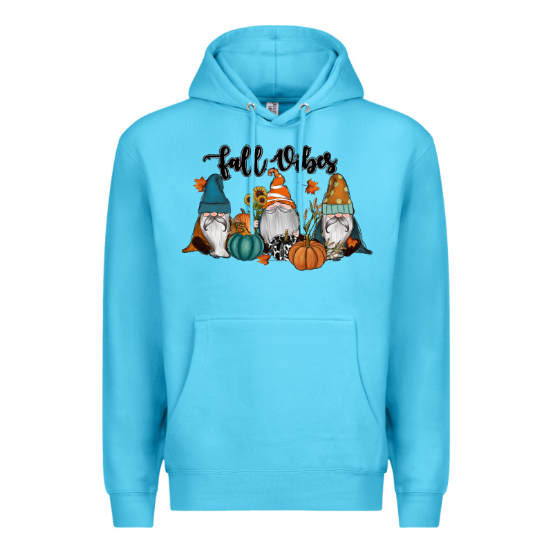 Fall Vibes Gnomes Premium Hoodie by RanaPortraitStore | Teevron