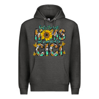 Charcoal Heather only the best moms get promoted to cici Premium Hoodie - CowhideDigitalArt
