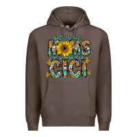 Coffee only the best moms get promoted to cici Premium Hoodie - CowhideDigitalArt