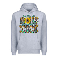 Heather Grey only the best moms get promoted to cici Premium Hoodie - CowhideDigitalArt