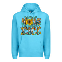 Ocean Blue only the best moms get promoted to cici Premium Hoodie - CowhideDigitalArt