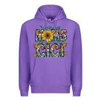 Purple only the best moms get promoted to cici Premium Hoodie - CowhideDigitalArt