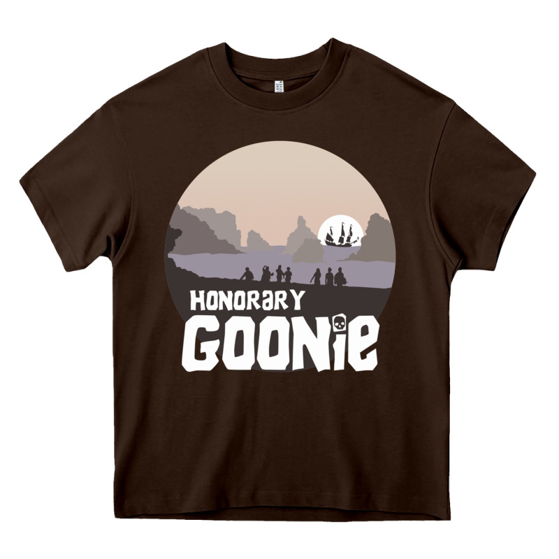 Honorary Goonie Gift Heavy Core Tee by trangStudio | Teevron