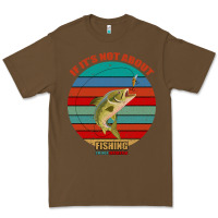 Cacao If It's Not About Fishing I'm Not Interested Premium Tee - Bettercallsaul