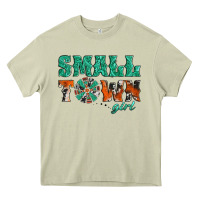 Mossy small town girl western windmill Heavy Core Tee - Jasminsmagicworld
