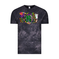 Cloud Black cna mardi gras Vintage Tee - CowGirlArtShop