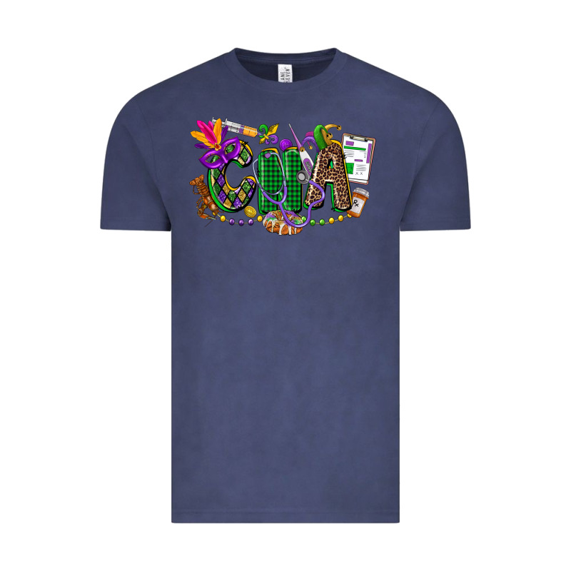 Cna Mardi Gras Vintage Tee by CowGirlArtShop | Teevron