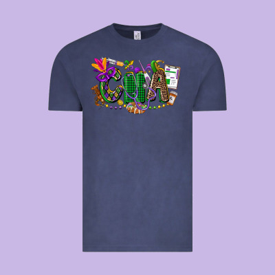 Cna Mardi Gras Vintage Tee Designed By Cowgirlartshop