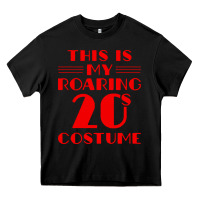 Black halloween roaring 20s costume Heavy Core Tee - trangStudio