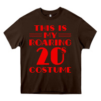 Chocolate Brown halloween roaring 20s costume Heavy Core Tee - trangStudio