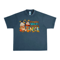 Midnight Navy pumpkin spice and everything nice Urban Heavy Tee - CowGirlArtShop