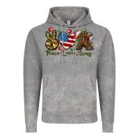 Cloud Rock Peace Love Army Christmas 4th of july Vintage Hoodie - HowdyJamesFarm