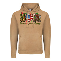 Vintage Camel Peace Love Army Christmas 4th of july Vintage Hoodie - HowdyJamesFarm