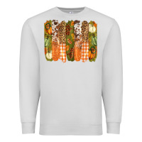 Dove Grey fall brushstrokes Premium Sweatshirt - BarkalooDesign