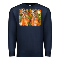 Navy fall brushstrokes Premium Sweatshirt - BarkalooDesign