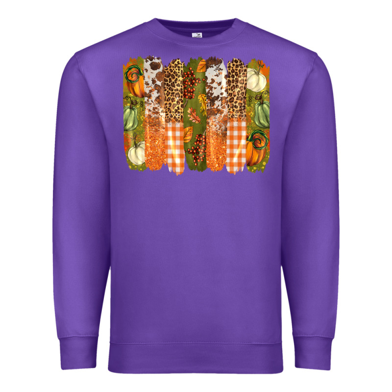 Fall Brushstrokes Premium Sweatshirt by BarkalooDesign | Teevron
